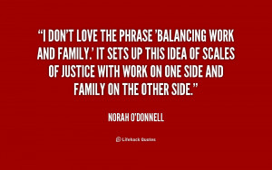 Balancing Work and Family Quotes