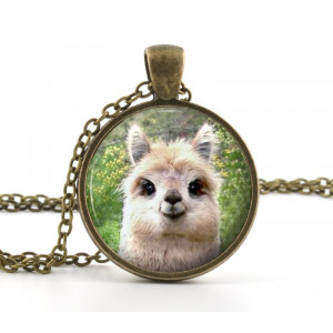 Necklaces / Pendants > Llama Picture Humor Pendant