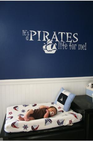 ... worked with Shelley at SingleStoneStudios on this Pirate's Life decal