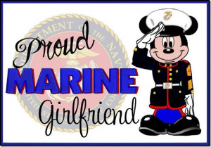 Details about PROUD GIRLFRIEND OF A MARINE US MARINES BUMPER STICKER ...