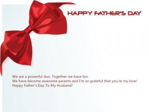 Best Happy Father’s Day Card Sayings For Husbands width=