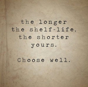Shelf Life VS Your Life