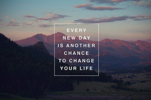 Every Day is a new day Funny Quote Picture