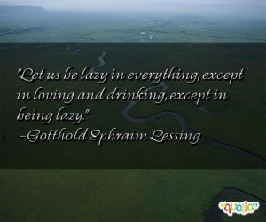 Being Lazy Quotes