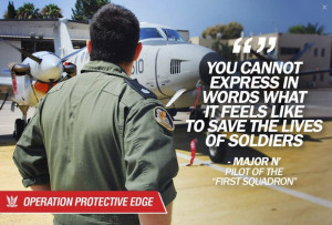 What a priceless quote from an IDF medic