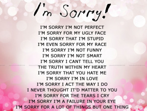30+ Meaningful Im Sorry Quotes