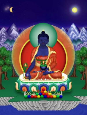 ajyaguru is the buddha of healing and medicine in mahayana buddhism ...