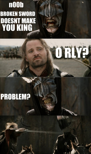 Lotr funny stuff! -sorry, dunno who did them!the last one made by doku ...
