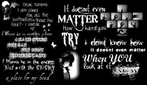Lyrics Quotes - when-i-look-at-you, doesnt-matter