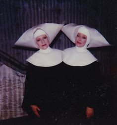 And I’m Sister Blanche. We’re … uh, going door to door ...