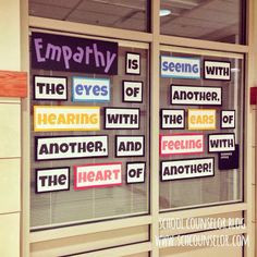 Empathy quote bulletin board (Letters included) letter includ, quot ...
