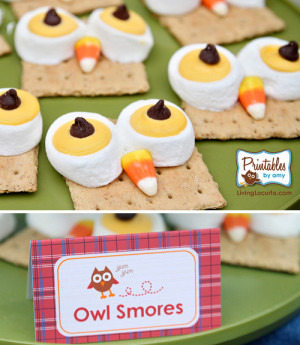 Get directions for making Owl Smores… Click HERE .