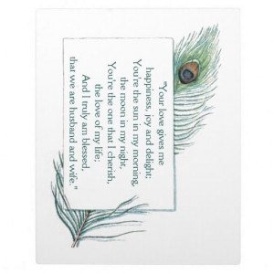 True #Love #Quote Husband Wife #Wedding Plaque #zazzle http://www ...