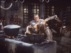 Still of Kirk Douglas in Spartacus