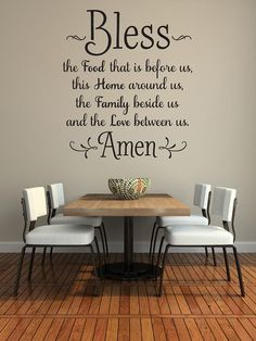 Us Wall Decal, Kitchen Wall Art, Vinyl Lettering, Dining Room Wall ...