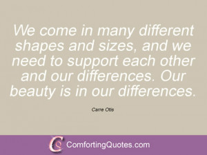 Sayings By Carre Otis