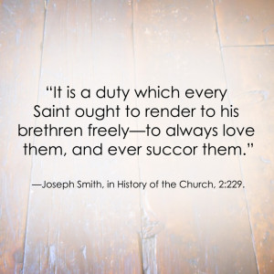 LDS Quote | Joseph Smith #Service #Charity #Love http ...
