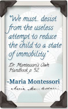 Healthy, Montessori Inspiration, Montessori Rules, Montessori Quotes ...