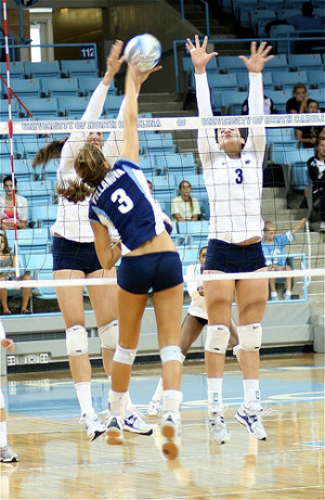 Do You Have Great Pictures of Volleyball Players Blocking?