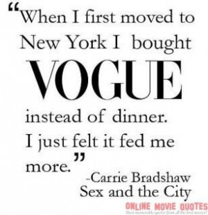Sex and The City #Movie #Quote by CarrieBradshaw #SATC