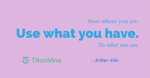 An Inspiring Quote from Arthur Ashe