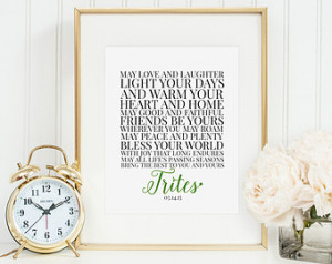 Printable Quotes, Irish Marriage Blessing, Irish Wedding, Irish ...
