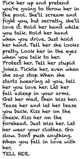 Show her you love her