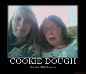 COOKIE DOUGH - The face of Ben & Jerrys