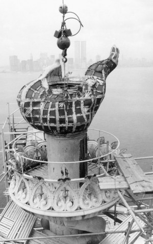 Assembly of the #Statue of #Liberty