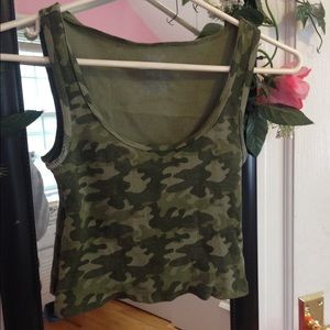 NWOT Mock Neck Crop Top ⭐️Camo Cropped Tank⭐️ Dope ...