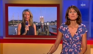 Laura Lange Beim ‘schleswig Holstein Magazin‘ Im Ndr Am 25072012 ...