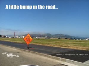 Little Bump In The Road…
