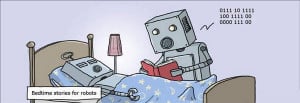 Bedtime stories for robots