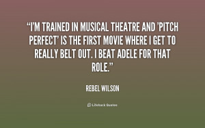 Go Back > Gallery For > Musical Theatre Quotes
