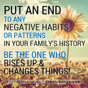 Create a positive change...