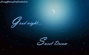 Good Night Quotes Status SMS For Facebook Whatsapp