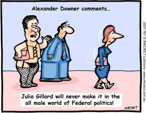 In contrast, the Prime Minister, Julia Gillard has appeared ...