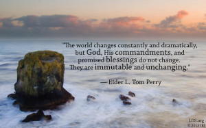 Perhaps this, from Elder L. Tom Perry, an apostle, will help clarify: