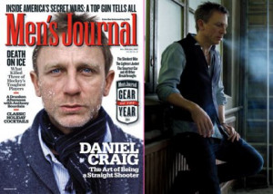 ... Daniel Craig takes over the cover of the December 2011/January 2012
