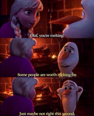 Olaf's quote 