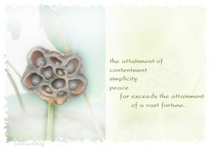 attainment-of-contentment-simplicity-peace-far-exceeds-the-attainment ...