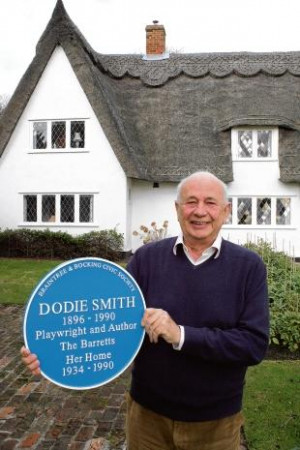 plaque planned for the home of Dodie Smith author of 101 Dalmations