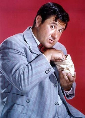 Actor Buddy Hackett, shown in this undated publicity photograph, has ...
