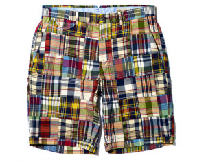 Madras cotton shorts, £115, by Polo Ralph Lauren )