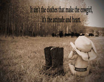 ... , Western Art, Farm Art, Fine Art Print, Baby Girl, Country Quote Art