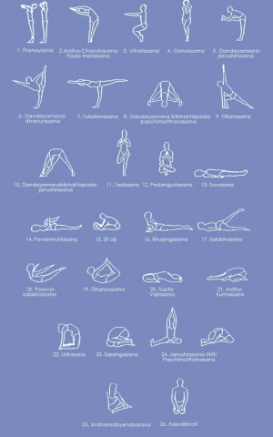 Bikram Yoga Poses