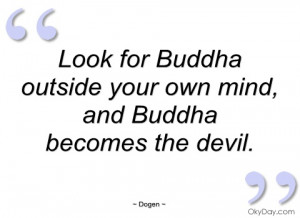 look for buddha dogen