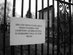 My Guide to Cemetery Etiquette