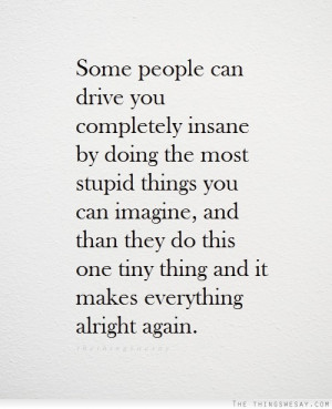 by doing the most stupid things you can imagine and than they do ...