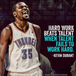 Kevin Durant Quotes Hard Work 16 weeks ago quote from nba